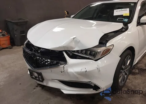 2018 Acura Tlx Tech Pkg из США, поврежденный, VIN 19UUB3F51JA001462